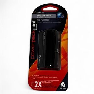 Power Pack Mini, 2600mah capcity, For Tablets & Devices, Rechargable - Brand New